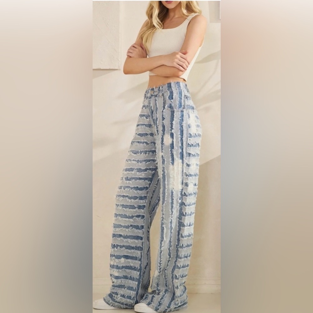 Oli & Hali Frayed denim NWT - Picture 5 of 9